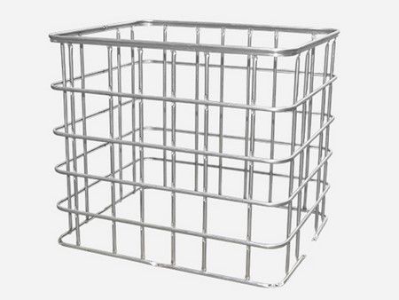 Tubular steel cage