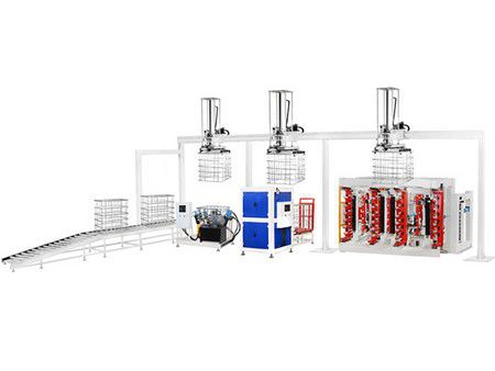 Automatic IBC cage frame production line
