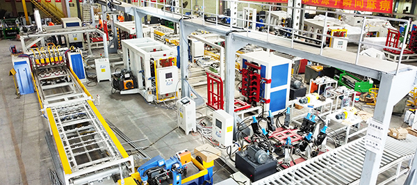 IBC Tote Cage Welding Line