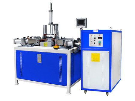 Horizontal stainless steel cookware handle welding machine